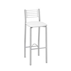 Banqueta Alta Cromada Berlim - Compoarte