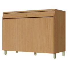 Balcão de Cozinha c/ Tampo Simone Mendes c/ 2 Portas e 2 Gavetas 120cm