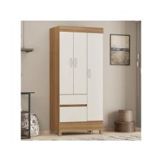 Guarda Roupa Solteiro Wind Amêndola Off White  Demóbile - Demobile, Am