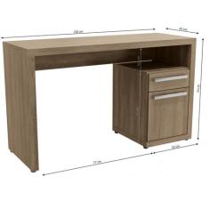 Escrivaninha para notebook S970 Kappesberg - Nogal, Nogal