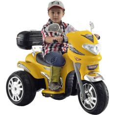 Moto Elétrica Infantil Sprint Turbo Amarelo 12V - Biemme