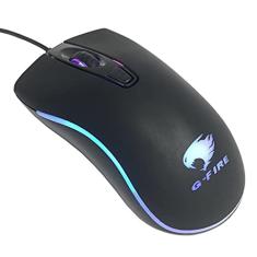 Mouse Gamer G-fire Led Rainbow Preto - Mog018