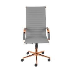 Cadeira De Escritório Giratoria Eames Cinza - Alta | Red Gold