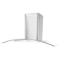 Coifa de Parede Philco PCO90G Curva 90cm Inox Dupla filtragem - 220v