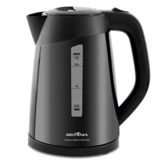 Chaleira Elétrica Britânia BCH06V 1200W 1,7L Plástico Preto com Base Removível e Desligamento Automático