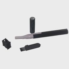 Mini Depilador Elétrico Aparador De Buço Sobrancelha Barba Caneta Rosa