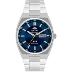 Relógio Masculino Orient Automático 469SS087F D1SX Prata
