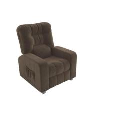 Poltrona do Papai Reclinavel Azera Marrom Matrix