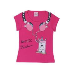 Blusa Feminina Pink Music - Patota Toda