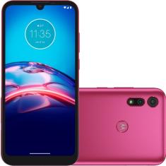 Smartphone Motorola Moto E6i 32GB 4G Wi-Fi Tela 6.1'' Dual Chip 2GB RAM Câmera Dupla + Selfie 5MP - Pink