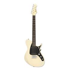 Guitarra Aria Pro II J-1 See-Through Vintage White