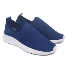 Tenis Esportivo Feminino Slip On Calce Facil Dia A Dia Caminhada Confortavel Casual Lancamento-Feminino