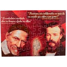 Quebra-cabeça de 60 peças São Vicente e Frederico Ozanam