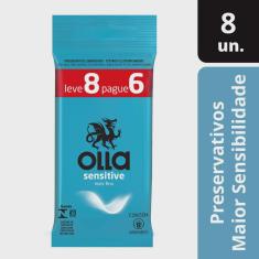 Preservativo olla sensitive leve 8 pague 6