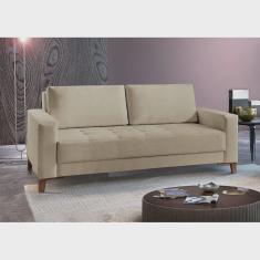 Sofá Fixo 3 Lugares Luxo 220 Cm Orion