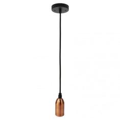 Pendente Dot Metal Vintage Longo Cobre Taschibra, Cobre