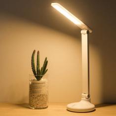 Luminaria Mesa Touch Screen Led Recarregavel Aticulada