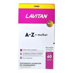 Suplemento Vitamínico Lavitan A-Z Mulher Com 60 Cp - Cimed