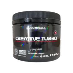 Creatine Turbo Monohidratada - 150G Sem Sabor - Black Skull