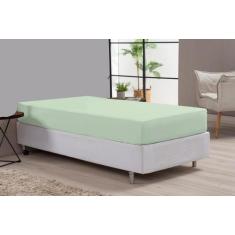 Lençol Para Hotel Clinica Hospedaria Cama Solteiro Verde - Beatriz Enx