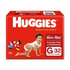 Fralda Huggies Supreme Care G - 32 Tiras