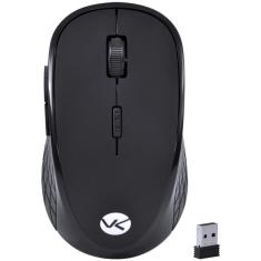 Mouse s/ Fio Wireless 2.4 GHz Dynamic Silent 1600 DPI Clique Silencioso Preto - SM200