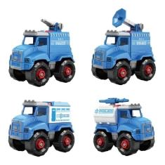 Caminhão da Policia City Machine Brinquedo 2 in 1 - BR1699