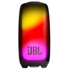 Caixa de Som Portátil JBL Pulse 5 com Bluetooth, À Prova D'água e Show de Luzes - Preto