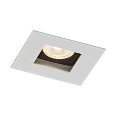 Kit 3 Spot Recuado Embutir Mr16 Gu10 Dicroica Fundo Preto