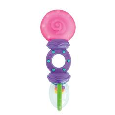 Bright Starts Mordedor Chocalho Rattle & Teethe Bright-Starts Rosa/Roxo