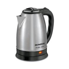 Chaleira Elétrica Mondial Pratic CE-06 Prata 2L - 127V, UNICA, U