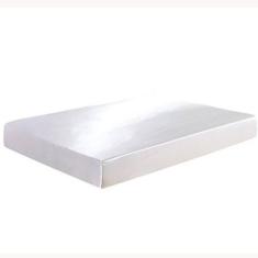 Lençol Avulso Com Elástico Casal King Cetim Seda Branco