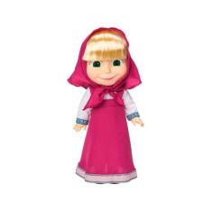 Boneca Masha com Novos Sons que Fala - Estrela, Rosa