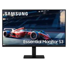 Monitor Gamer Samsung S3 24" FHD, IPS, 100Hz, HDMI e VGA, Preto - LS24