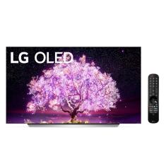 Smart TV 65” 4K LG OLED65C1 120Hz Wi-Fi Bluetooth Alexa 4 HDMI 3 USB Inteligência Artificial ThinQ