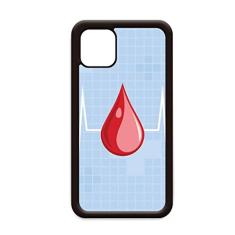 Capa com estampa de eletrocardiograma para iPhone 11 Pro Max para Apple Mobile Case