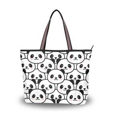 Bolsa de ombro My Daily feminina fofa Panda, Multi, Medium