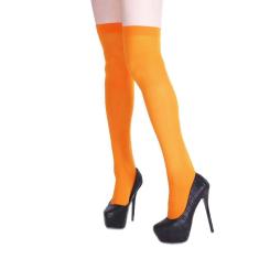 Meia para Festa 7/8 Colorida e Neon: Festa Fantasia Cosplay Carnaval