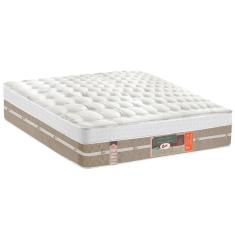 Colchão Casal Queen de Molas Pocket Castor Silver Star Air Híbrido - 158x198