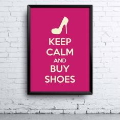 Quadro Keep Calm 9 A4