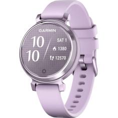 Garmin - Lily 2 Smartwatch 34 mm Alumínio Anodizado - Lilás Metálico com Pulseira de Silicone Lilás-010-02839-01