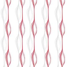 Papel Parede Linhas Vermelha E Cinza Autocolante Sala Quarto