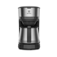 Cafeteira Elétrica Electrolux Efficient Aço Escovado 30 Xícaras Preto 110V