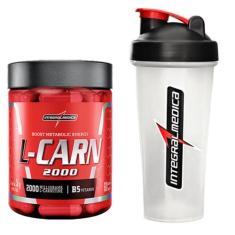 L-Carnitina 60 Caps + Coqueteleira 1 Dose Integralmedica