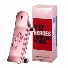 212 Heroes For Her Carolina Herrera Perfume Feminino Eau de Parfum 80ml