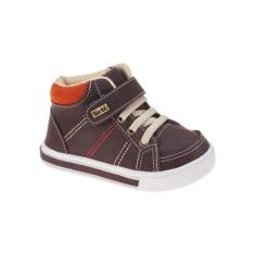 Tênis Infantil Menino Cano Alto Moda Casual 7144-Masculino
