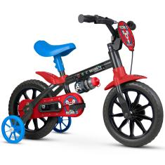 Bicicleta Aro 12 Nathor Mechanic - Preta