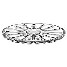 Jogo de 6 pratos para sobremesa Ocean em cristal D19xA2cm-TRANSPARENTE - L Hermitage- Full Fit