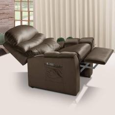 Poltrona do papai Retrátil e Reclinável Sued Diamante Grécia A108