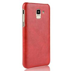 Capa para Samsung Galaxy j6 2018, capa para celular Rugged Shield 360° Proteja seu telefone capa de couro granulado para Samsung Galaxy j6 2018
